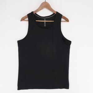 Ten Thousand Distance Tank Mens M Black Running Training Lightweight Microfiber